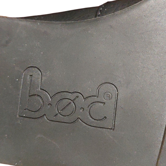 NEW B.O.C Lucy Black Ankle Boot Cut Out Western Booties Size 6 - Picture 11 of 11